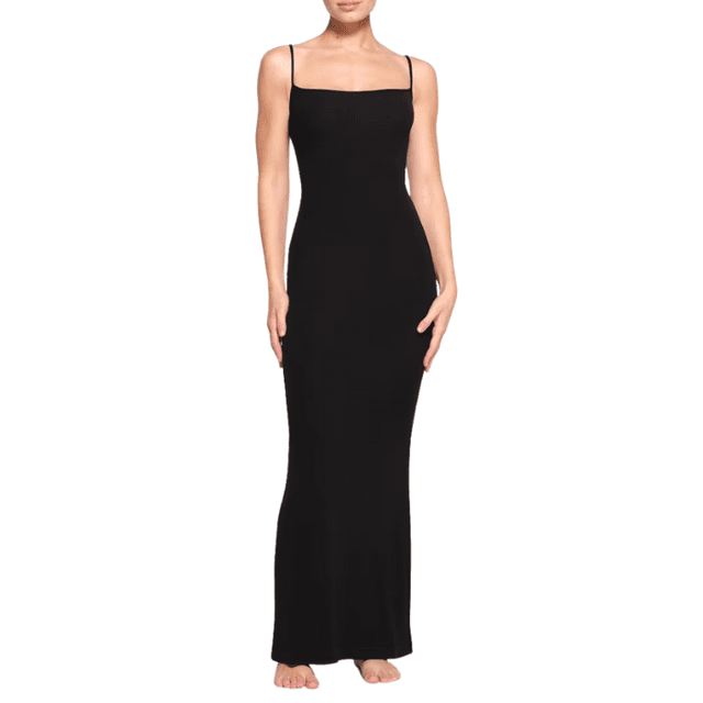 Skims Long Slip Dress