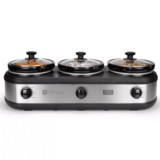 TRU Triple Buffet Server