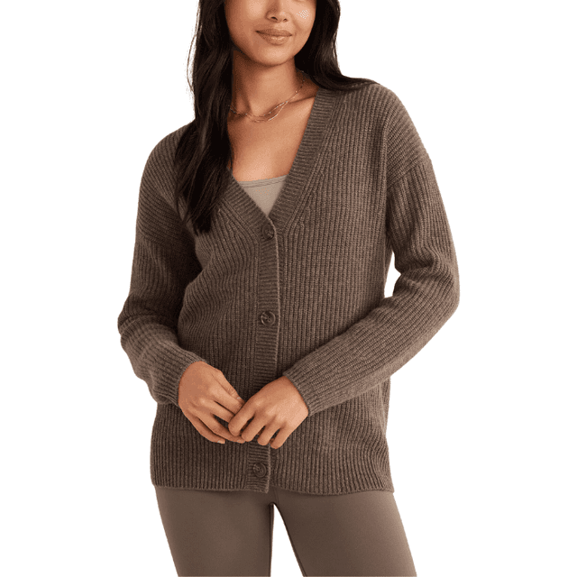 Cashmere Shaker Stitch Cardigan