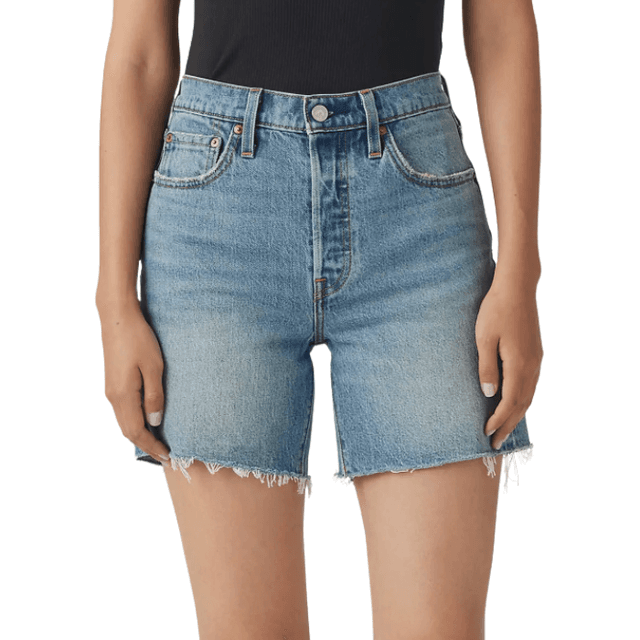 Levi's 501 Mid Thigh Denim Cutoff Shorts