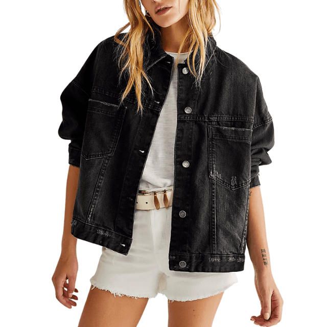 We The Free Opal Swing Denim Jacket
