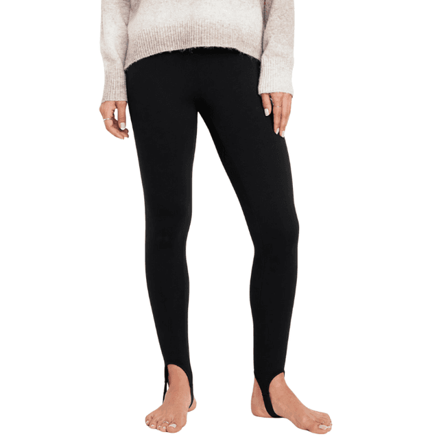 Old Navy High-Waisted Fleece-Lined Stirrup Leggings