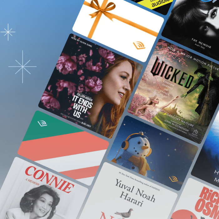 Image credits: audible