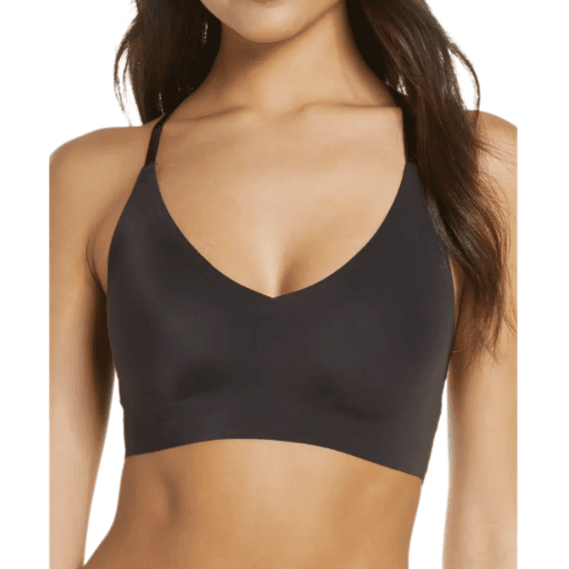 True & Co Triangle Lace Racerback Bralette