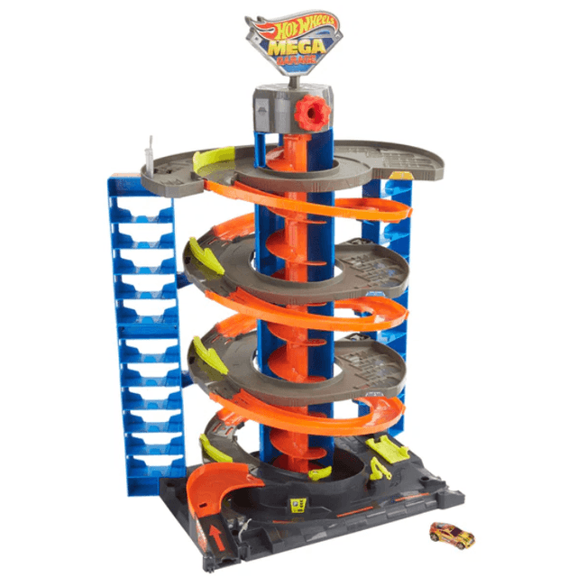 Hot Wheels City Mega 4-Level Garage Playset