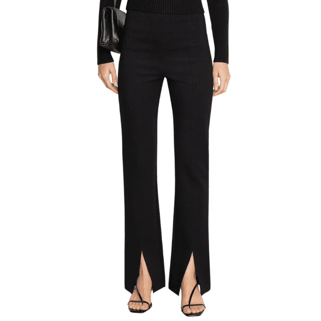 Modern Citizen Cass Front-Split Ponte Stretch Pant