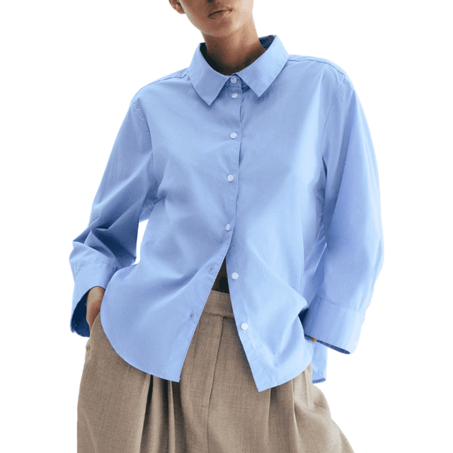 H&M Cotton Poplin Shirt