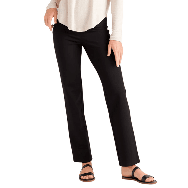 Quince Ultra-Stretch Ponte Straight Leg Work Pants