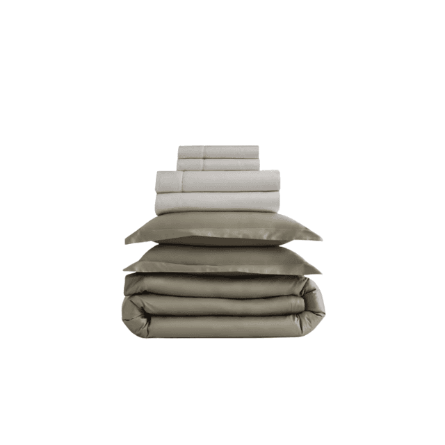 Giza Cotton Sateen Deluxe Bedding Bundle