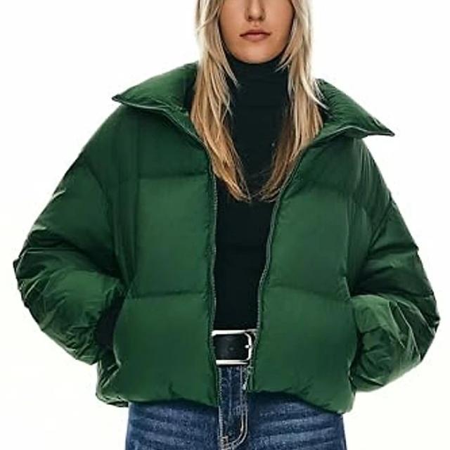 Orolay Puff-O Oversized Cropped Puffer Jacket