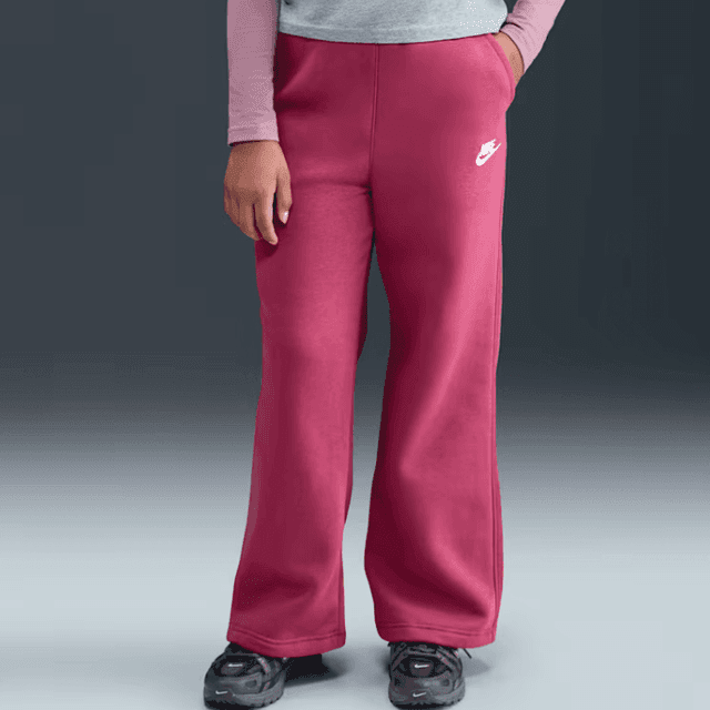Nike Sportswear Club Fleece Girls' Wide-Leg Pants
