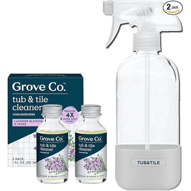 Grove Co. Tub and Tile Cleaner Refill Concentrate