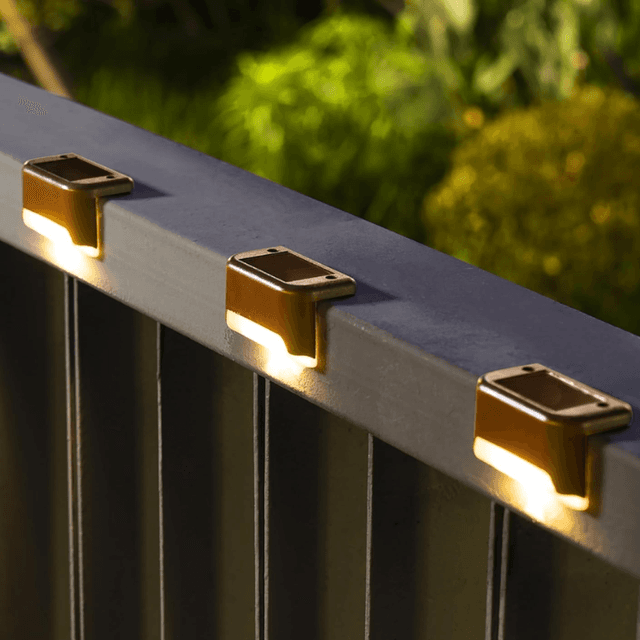 SOLPEX Solar Deck Lights Outdoor 16 Pack