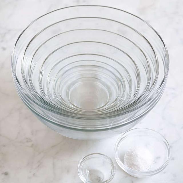 Williams Sonoma 10-Piece Glass Mixing Bowl Set