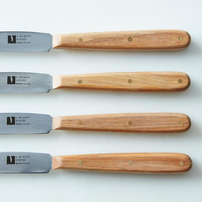 R. Murphy Knives Reclaimed Wood Steak Knives