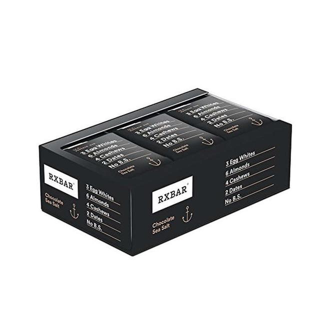 RXBAR Whole Food Protein Bar, Chocolate Sea Salt