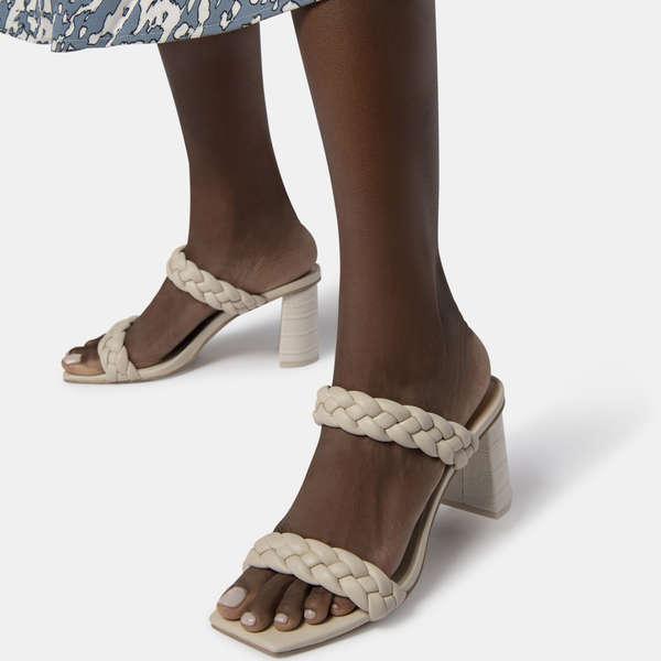 Under $150 Block Heeled Sandals That Are Currently Trending For Spring