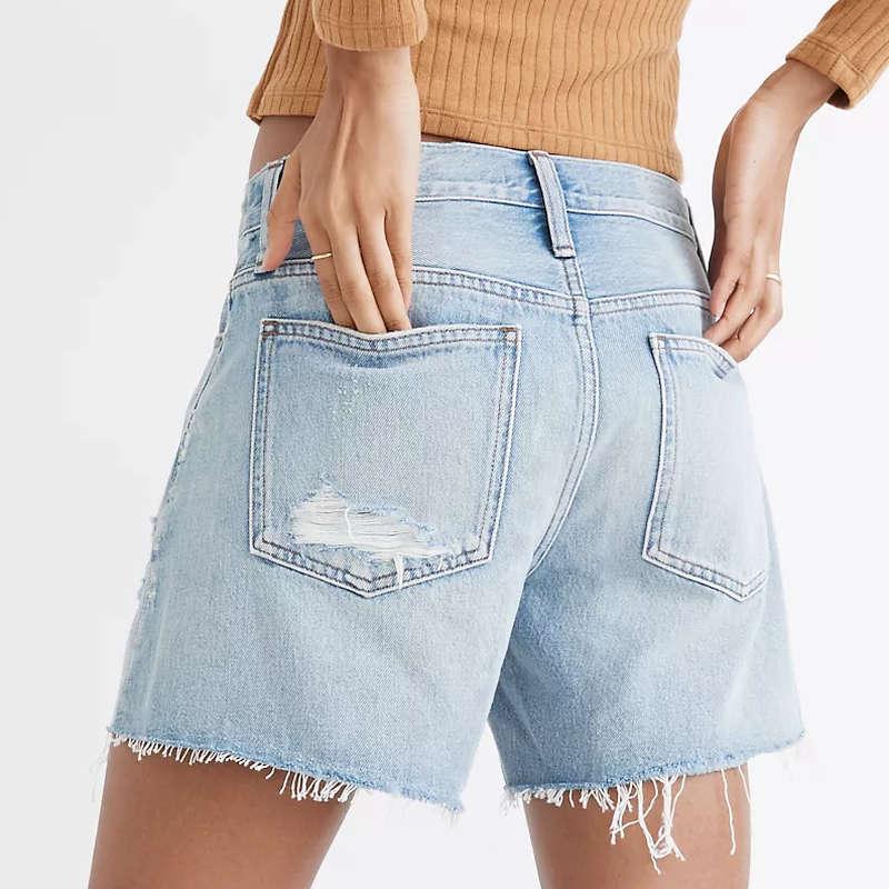 Meet The 10 Jean Shorts Shoppers Buy When Seeking A High-Rise And Comfortable Fit