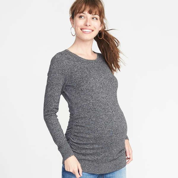 Calling All Expecting Moms—We Found 10 Sweaters You'll Love