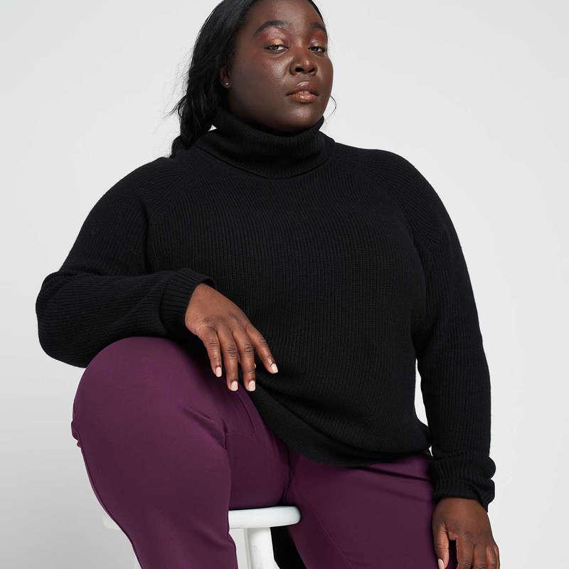 PSA: These Are The Most Flattering Work Pants For Plus Size Women