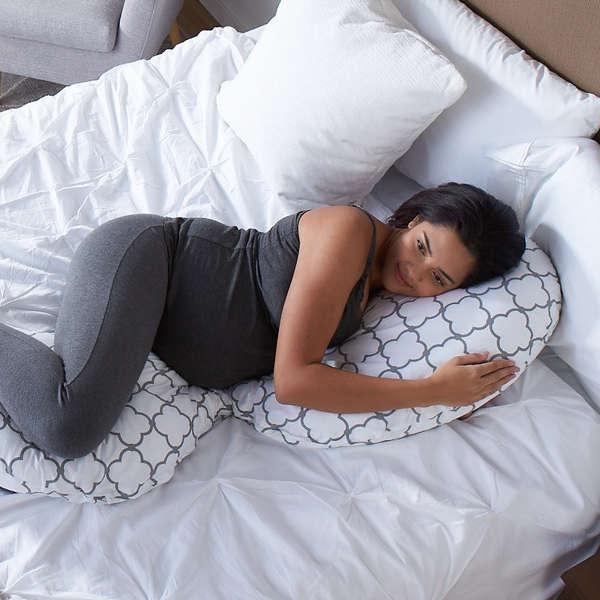 The Pregnancy Pillows That Will Help You Get A Full Night's Sleep