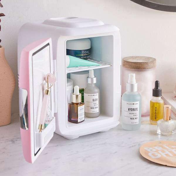 Get The Most Out Of Your Skincare Products By Keeping Them Cool In A Mini Fridge