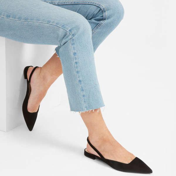 Stylish Slingback Flats For Elevating Your Fall Footwear Game