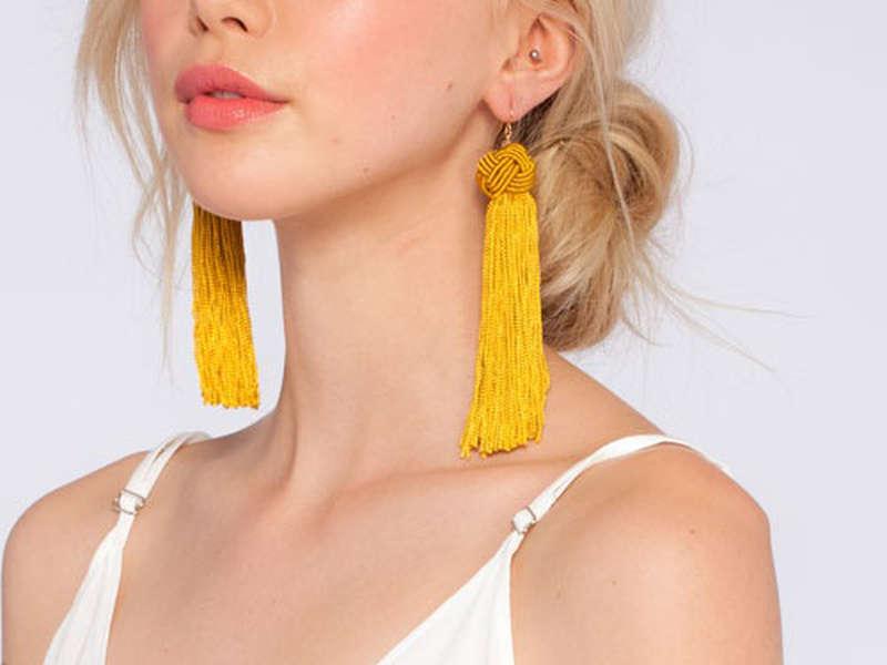 Sway this way... Shop the best of the Tassel Earring Trend Here: