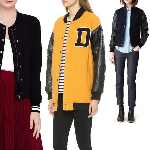 Score a fashion touch down with these varsity jackets for fall!