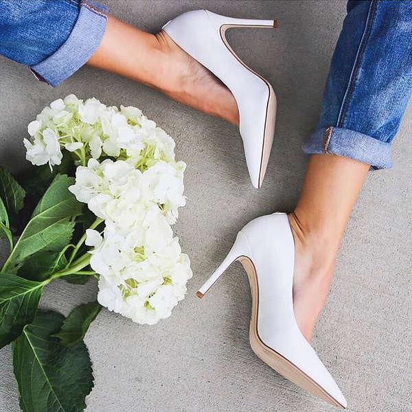 10 White Heels That Carrie Bradshaw Would Approve Of