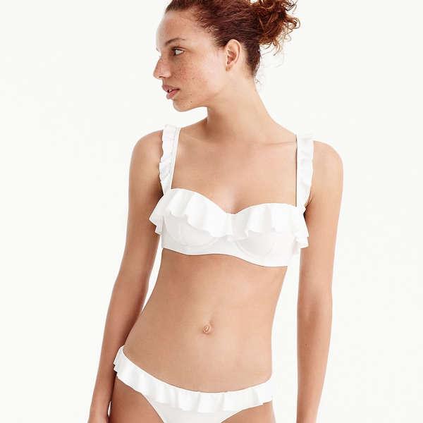 Adorable White Swimsuits For Bachelorettes And Beyond