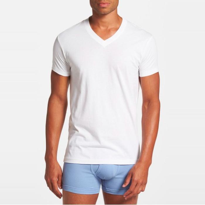 2(X)IST Pima Cotton V-Neck T-Shirt