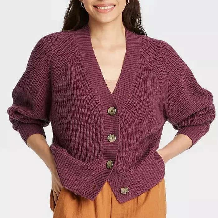 A New Day Button-Front Cardigan