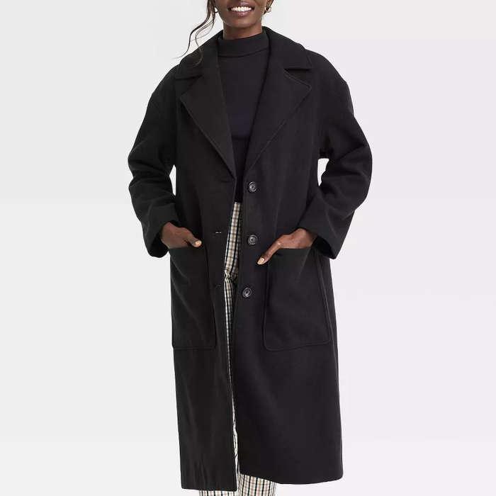A New Day Relaxed Fit Top Overcoat