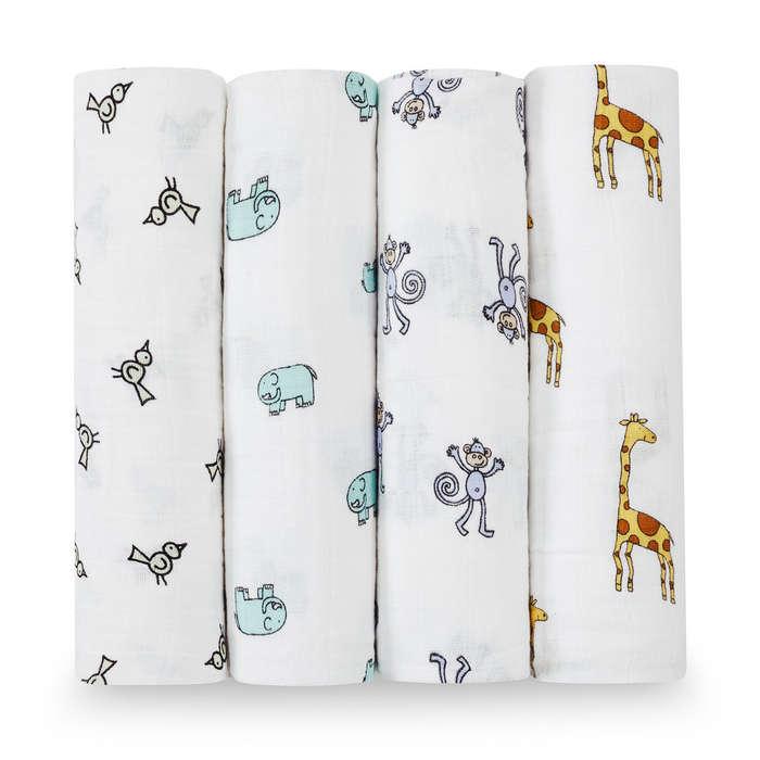 aden + anais Classic Swaddle Baby Blanket