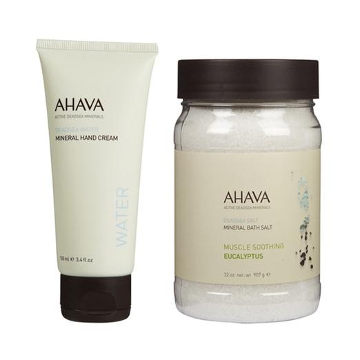 Ahava Bath Salts and Mineral Hand Cream