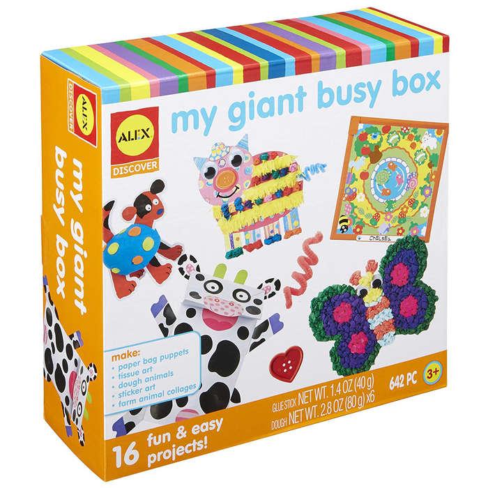 Alex Discover My Giant Busy Box Craft Kit
