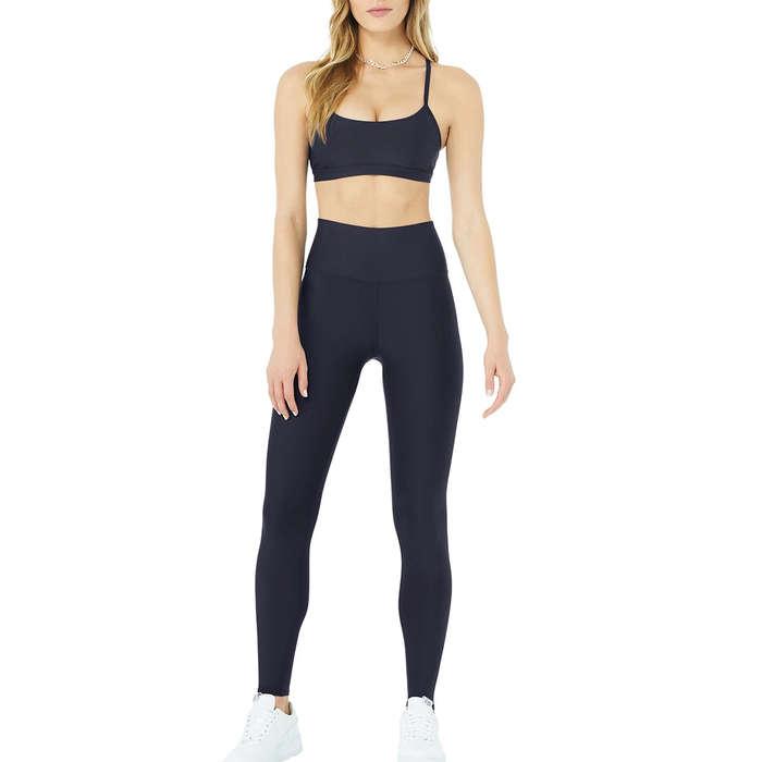 Alo Yoga Intrigue Bra And High-Waist Airlift Legging Set