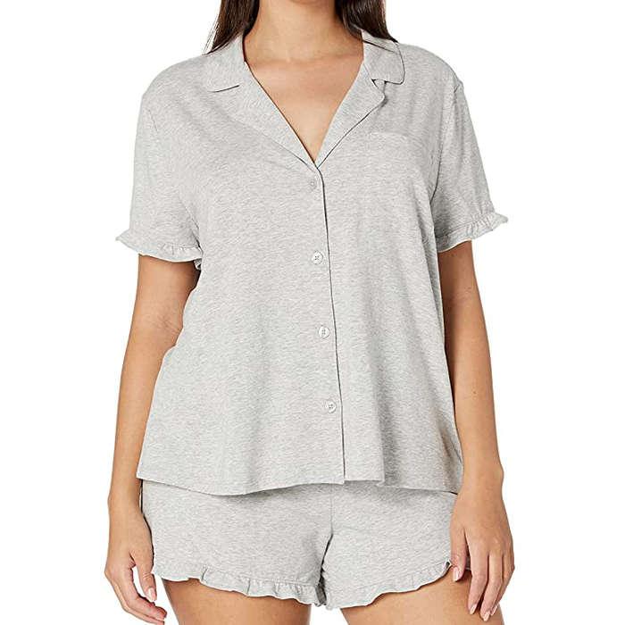 Amazon Essentials Cotton Modal Short Pajama Set