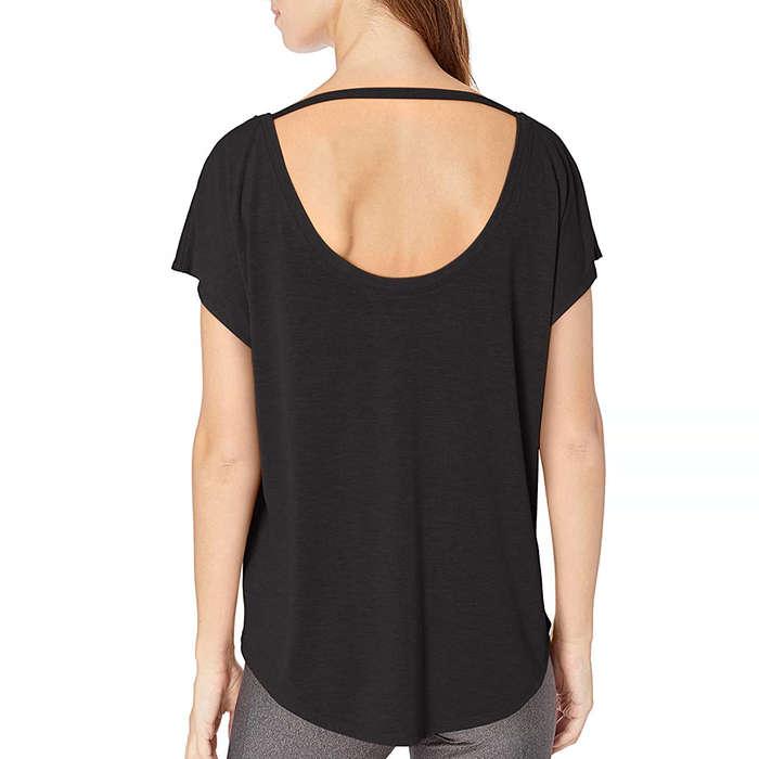 Amazon Essentials Studio Open-Back Short-Sleeve T-Shirt