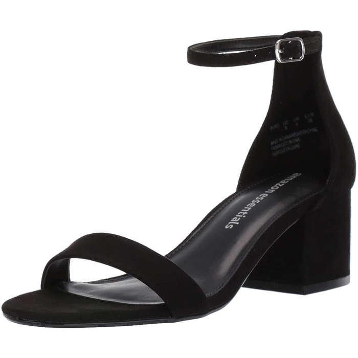 Amazon Essentials Two Strap Heeled Sandal