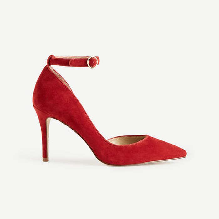 Ann Taylor Stephania Suede D'Orsay Pumps