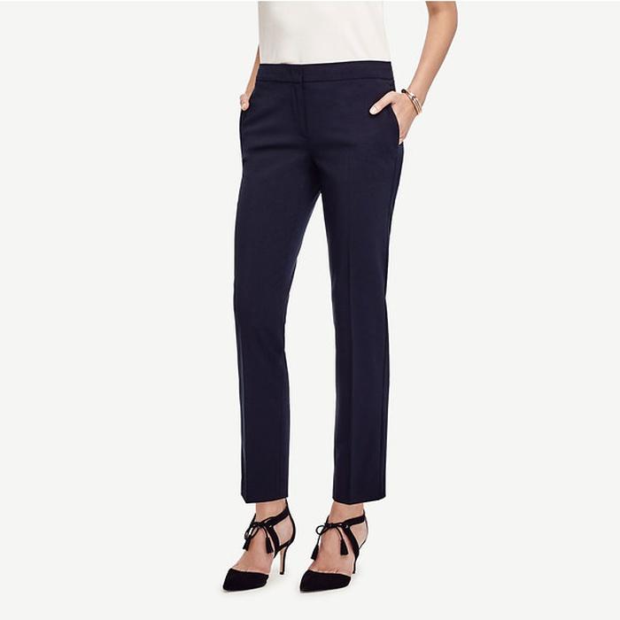 Ann Taylor The Ankle Pant In Seasonless Stretch