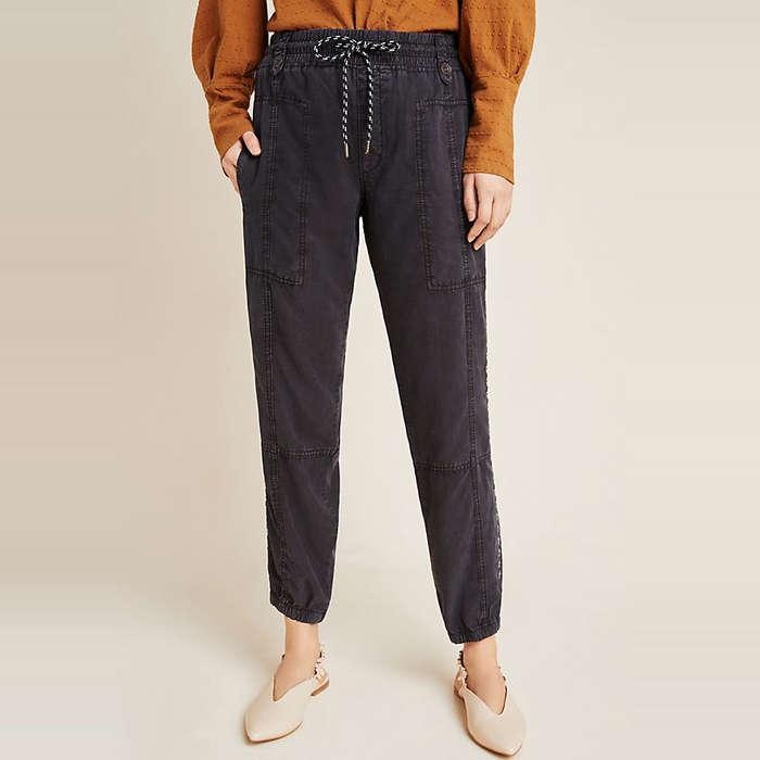Anthropologie Byron Seamed Utility Joggers