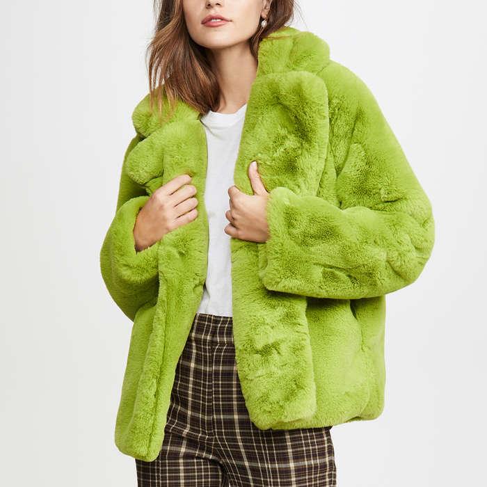 Apparis Manon Faux Fur Jacket