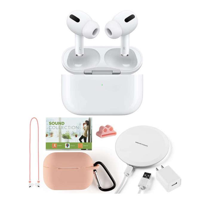 Apple AirPods Pro Headphones With Accessory Bundle