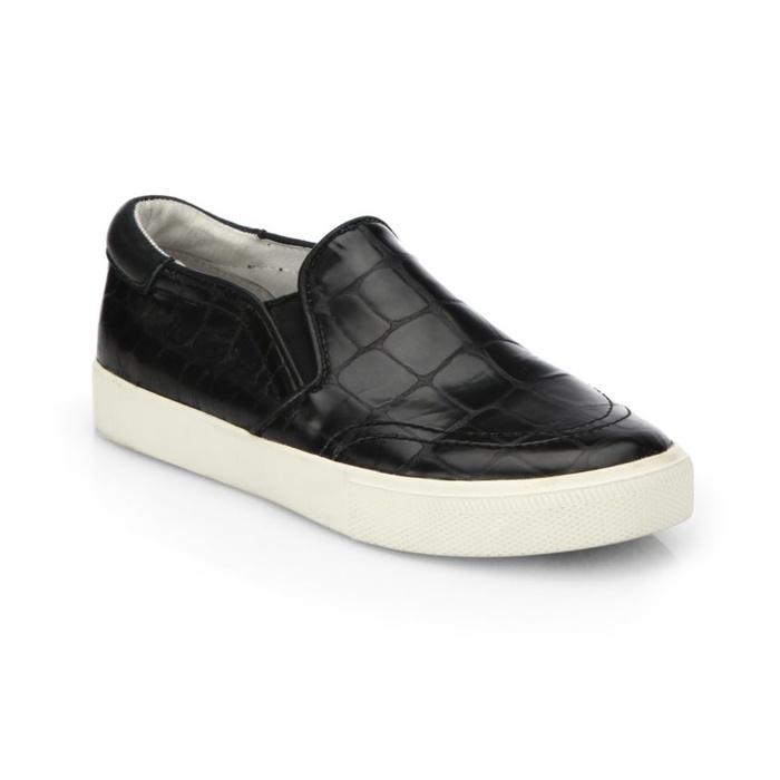 Ash Impulse Embossed-Leather Platform Skate Sneakers