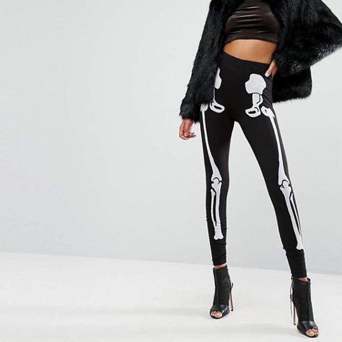 ASOS Halloween Leggings with Skeleton Print
