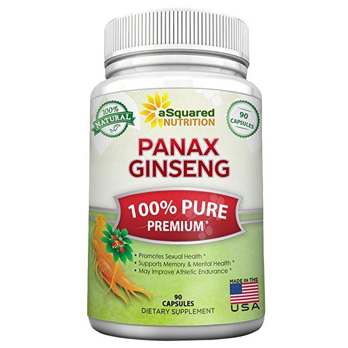 aSquared Nutrition Panax Ginseng Capsules