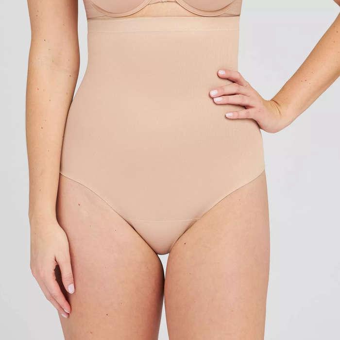 Assets By Spanx Flawless Finish High-Waist Shaping Thong
